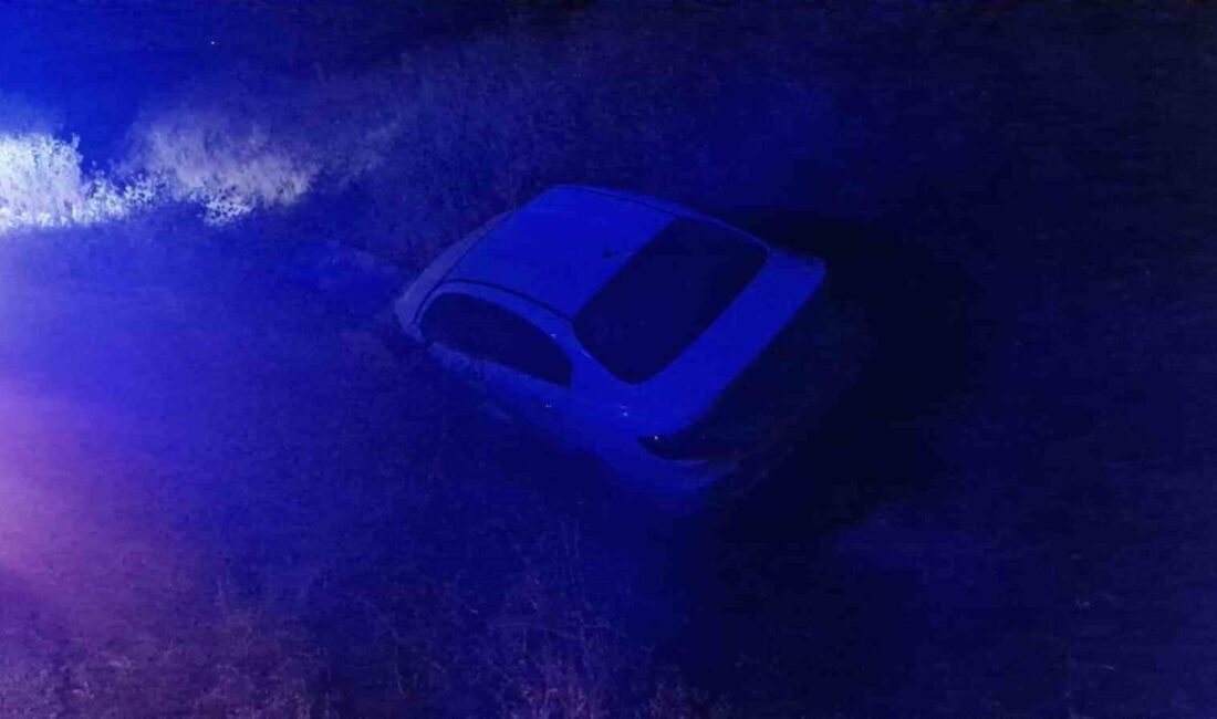 Çorum'un Alaca ilçesinde meydana gelen trafik kazasında İ.A. yönetimindeki otomobil