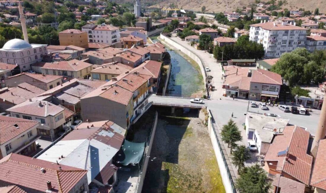 Yozgat'ın Şefaatli ilçesinde Kanak ve Karasu çaylarının birleşerek oluşturduğu Delice