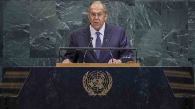 Rusya Dışişleri Bakanı Sergey Lavrov, BM Genel Kurulu'nda İsrail'in Gazze'ye