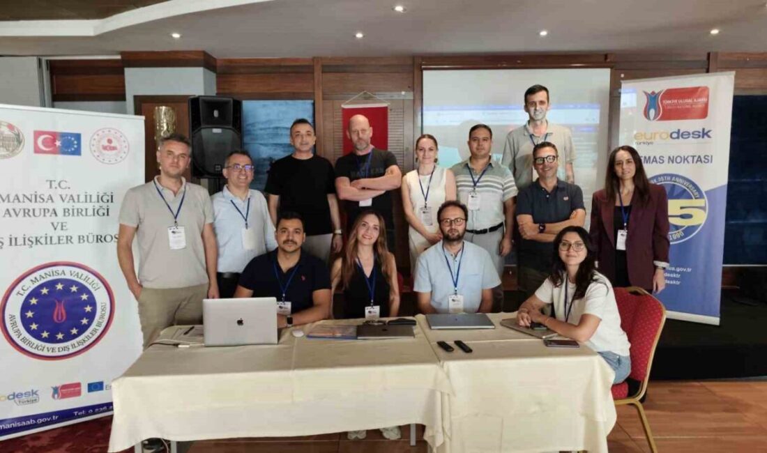 Manisa'da düzenlenen "Game Development Training" etkinliği sayesinde gençler, Avrupa'daki akranlarıyla