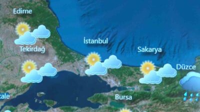 Meteoroloji Genel Müdürlüğü hava tahmin uzmanı Abdullah Macit, hafta sonu