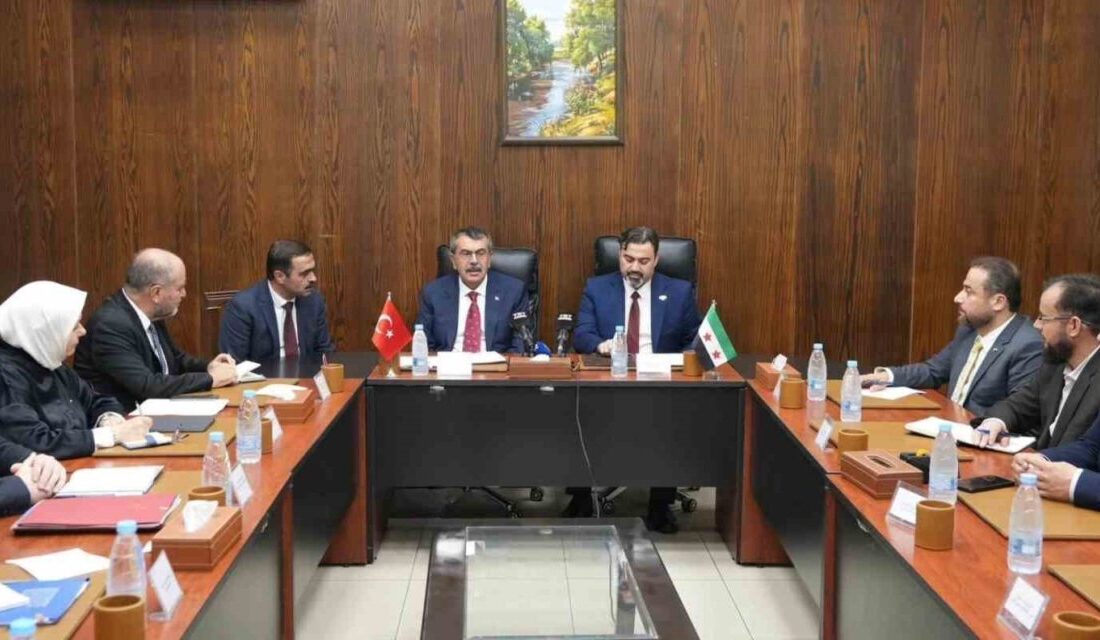 Milli Eğitim Bakanı Yusuf Tekin, Suriye ziyaretinde Türkiye'nin Suriye'ye verdiği