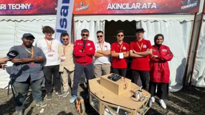 OMÜ öğrencilerinden oluşan Akıncılar-Ata Takımı, TEKNOFEST 2025 İKA Yarışması'nda 210.60