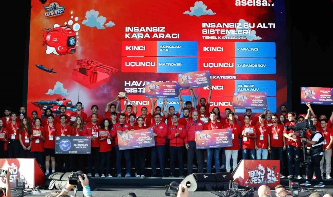 OMÜ, TEKNOFEST 2025'te Türkiye ikincisi oldu. Patent Yarışması'nda 1 ödül,