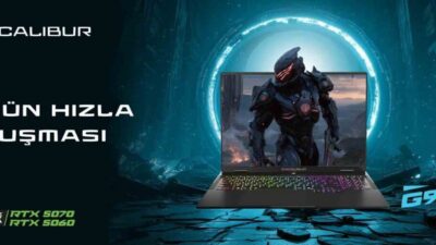 Excalibur G915, RTX 5060 ve RTX 5070 ekran kartı seçenekleriyle,