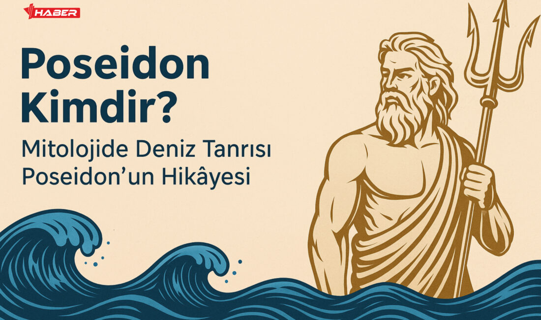Antik Yunan mitolojisinin en güçlü figürlerinden biri olan Poseidon, denizlerin