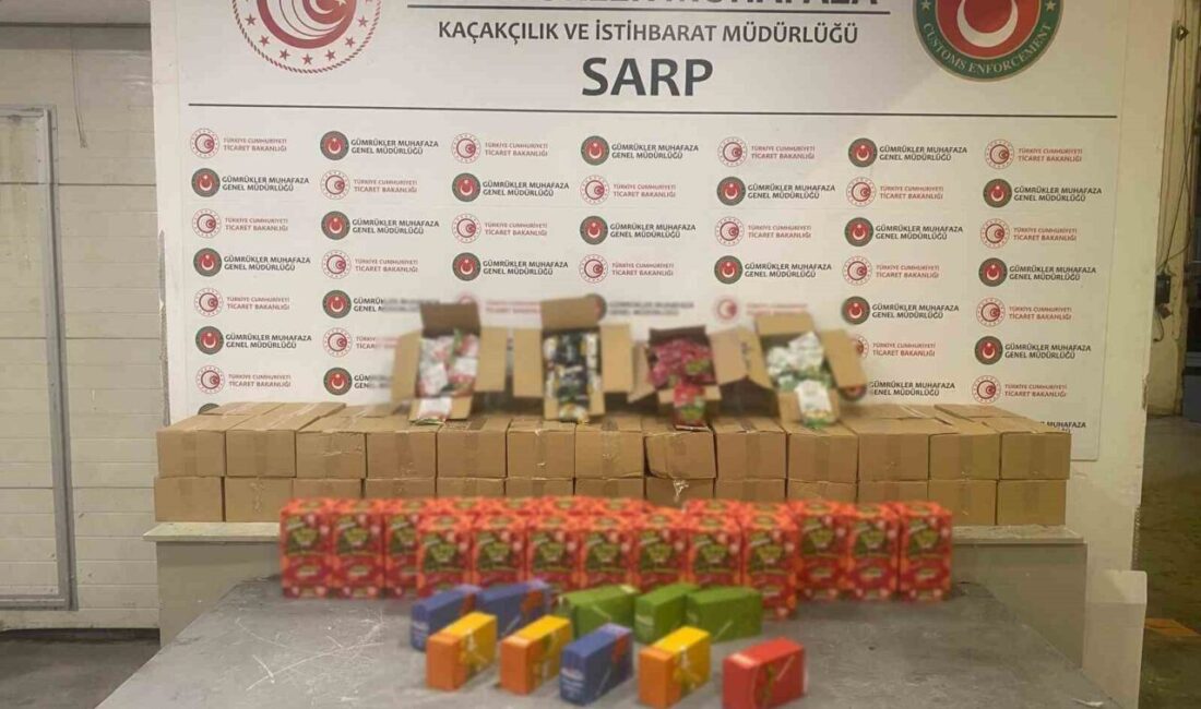 Gümrük operasyonlarında toplamda 601 kilo uyuşturucu ele geçirildi. Ticaret Bakanlığı,