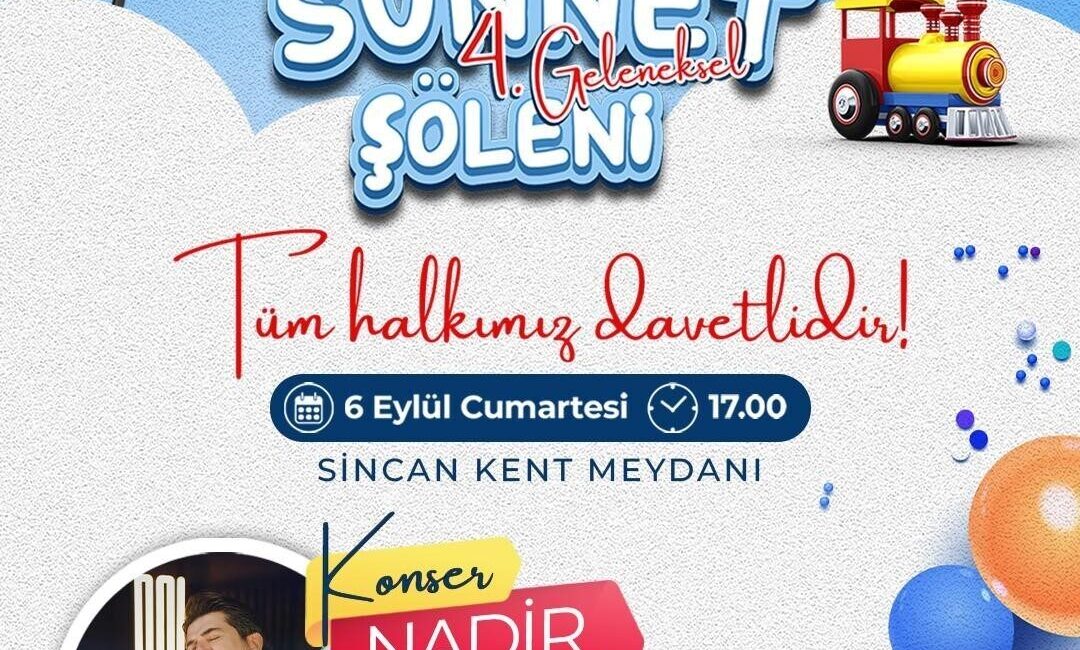 Sincan Belediyesi, geleneksel Sünnet Şöleni'nin 4'üncüsünü düzenleyerek gelenekleri yaşatmaya devam