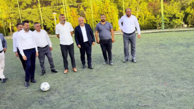 AK Parti Yozgat Milletvekili Süleyman Şahan, saha ziyaretlerine hız kesmeden