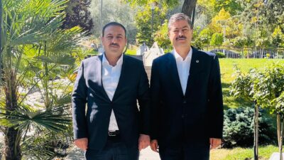 Çiçekdağı Belediye Başkanı Hasan Hakanoğlu, Milletvekili Necmettin Erkan’ı Türkiye Büyük