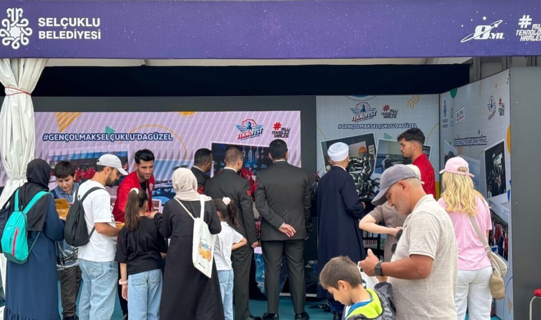 TEKNOFEST 2025 İstanbul'da Selçuklu Gençlik Meclisi, milli teknoloji hamlesiyle dikkat
