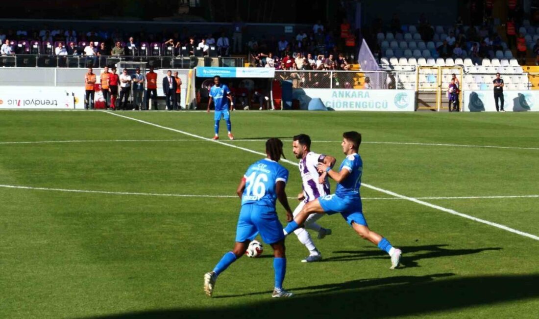 Ankara Keçiörengücü, Trendyol 1. Lig'in 6. haftasında sahasında Bodrum FK'yı
