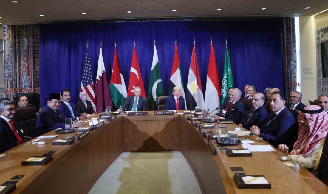 ABD Başkanı Trump, Gazze konulu toplantıda Arap ve Müslüman liderlere