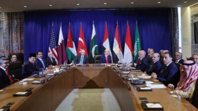 ABD Başkanı Trump, Gazze konulu toplantıda Arap ve Müslüman liderlere