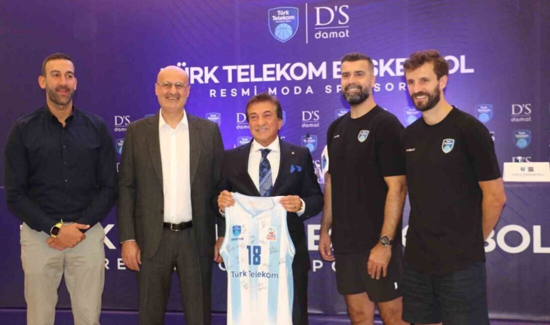 Türk Telekom Erkek Basketbol Takımı ile D'S damat arasında imzalanan