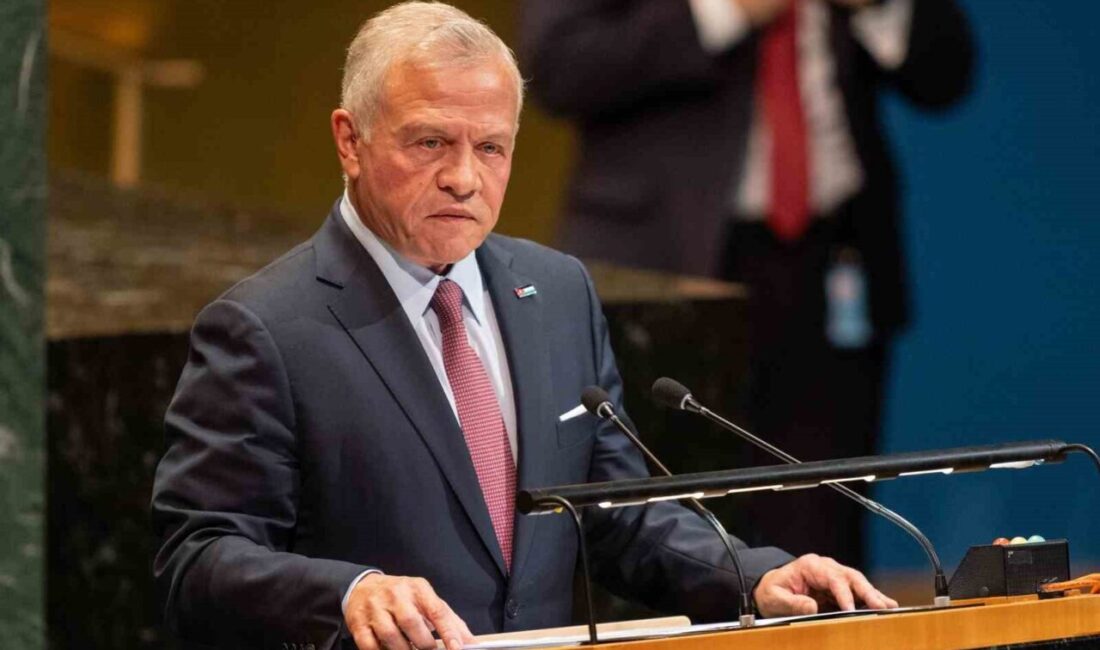 Ürdün Kralı II. Abdullah, BM Genel Kurulu'nda uluslararası toplumu Gazze