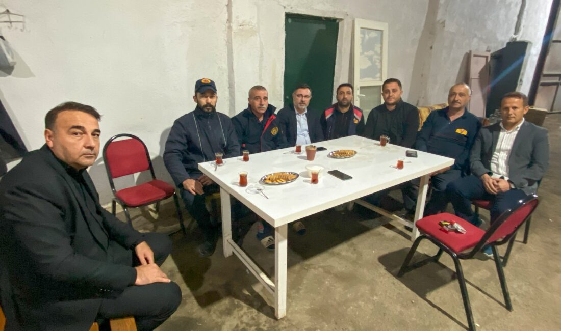 Yerköy Belediye Başkanı Av. Fatih Arslan, gece mesaisinde görev yapan