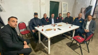 Yerköy Belediye Başkanı Av. Fatih Arslan, gece mesaisinde görev yapan