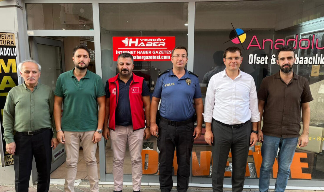 Yerköy Kaymakamı Mehmet Halis Aydın, ilçede yayın yapan yerkoyhabergazetesi.com internet