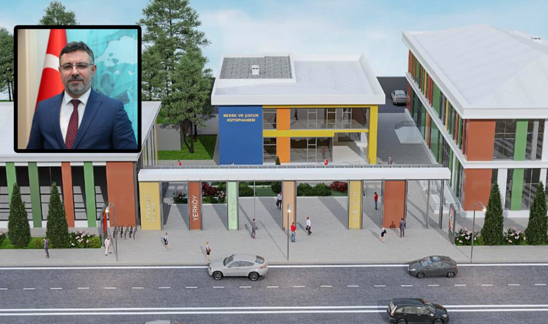 Yerköy’de uzun süredir gündemde olan İlçe Halk Kütüphanesi projesi nihayet