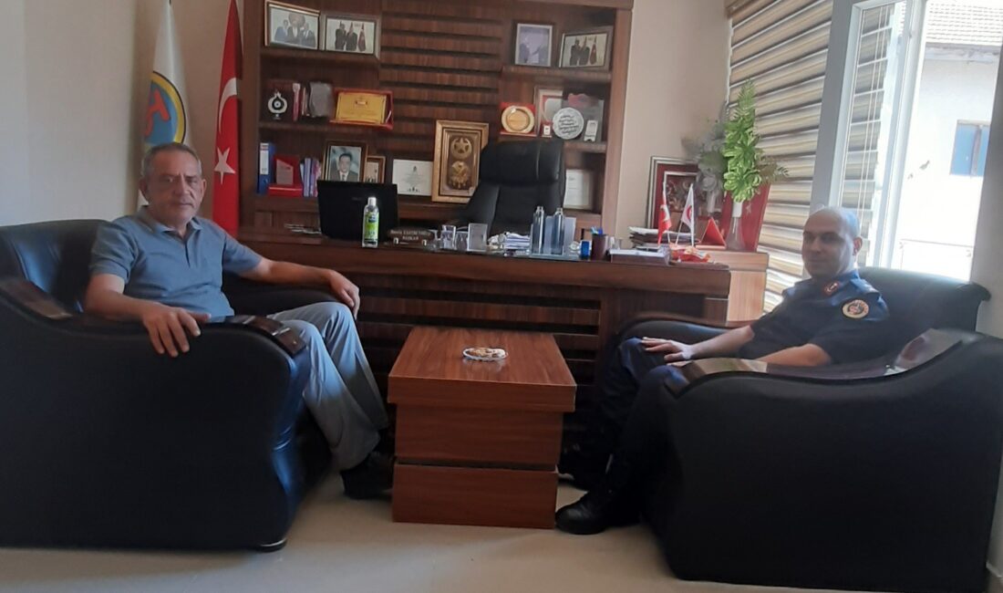 Yerköy İlçe Jandarma Komutanı Emre Akdemir, Yerköy Ticaret Borsası Yönetim