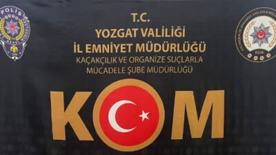 Yozgat İl Emniyet Müdürlüğü ekipleri, Narkotik Suçlarla Mücadele kapsamında il