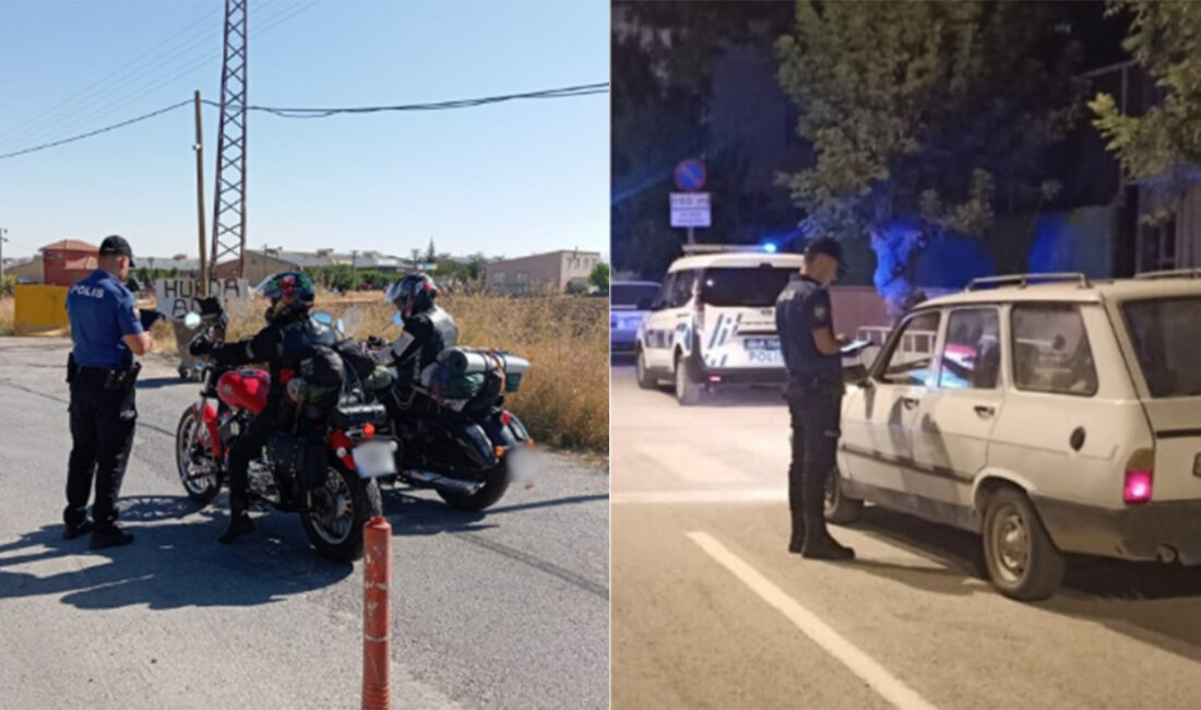 İl Emniyet Müdürlüğü ekipleri, 25-31 Ağustos 2025 tarihleri arasında modifiye,