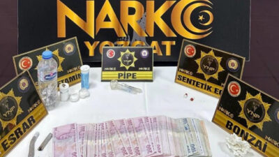 Edinilen bilgilere göre Yozgat’ta Narkotik ekiplerinin düzenlediği operasyonlarda çok sayıda
