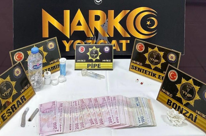 Edinilen bilgilere göre Yozgat’ta Narkotik ekiplerinin düzenlediği operasyonlarda çok sayıda