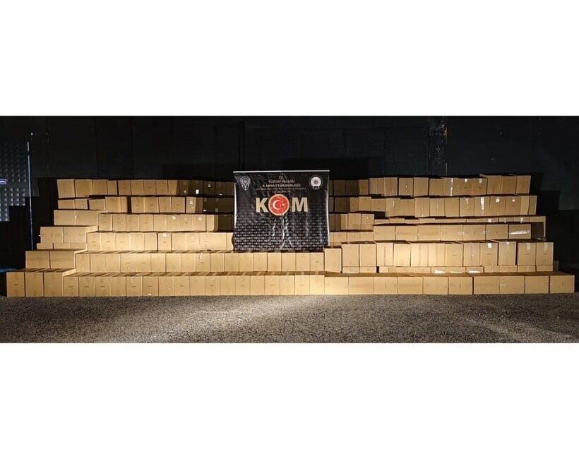 Yozgat'ın Sorgun ilçesinde yapılan operasyonda rekor sayıda, 6 milyon 800