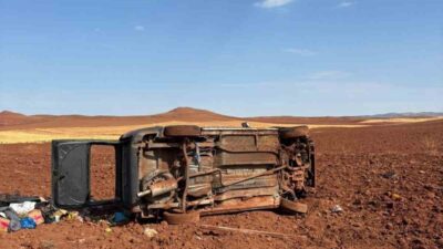 Yerköy ilçesindeki trafik kazasında Y.Ö. idaresindeki araç kavun tezgahına çarptı,