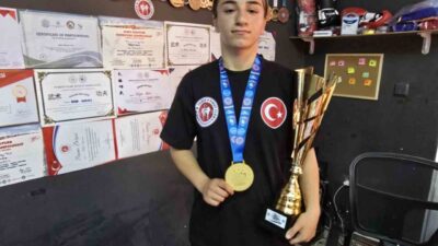 Yozgatlı kick boks sporcusu Rabia Karadaş, WAKO Avrupa Şampiyonası'nda altın