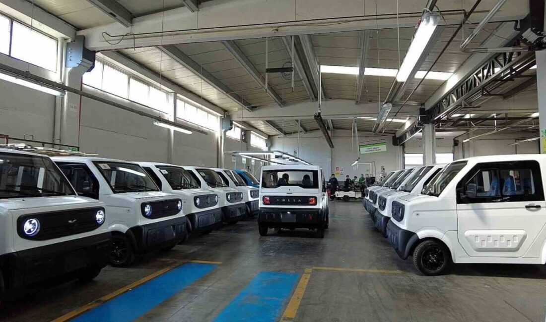 Düzce'deki bir firma, L7-E sınıfında tasarlanan ve üretilen yerli elektrikli