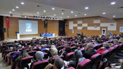 Ankara’nın Keçiören ilçesinde iş sağlığı ve güvenliği buluşmalarından olan ‘12’nci