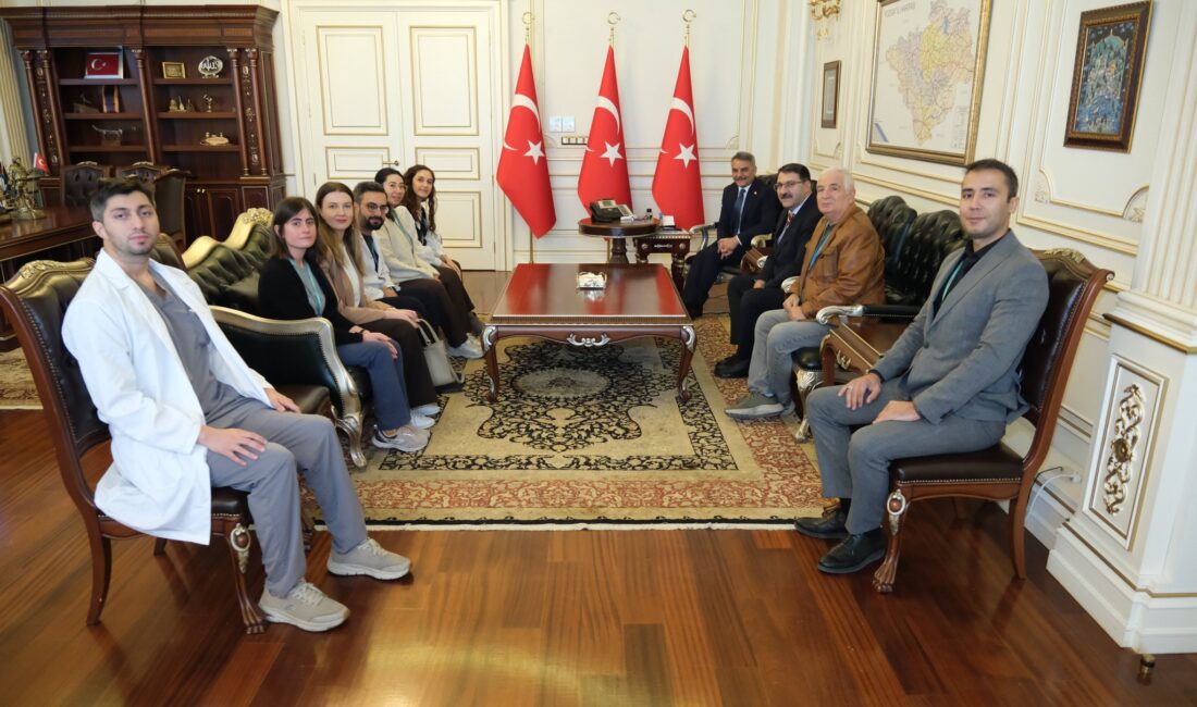 Yozgat Şehir Hastanesi Başhekimi Op. Dr. Murat Başer ve beraberindeki