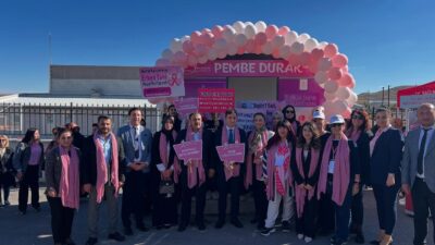 Kırşehir’in Çiçekdağı ilçesinde, 1–31 Ekim Meme Kanseri Farkındalık Ayı kapsamında