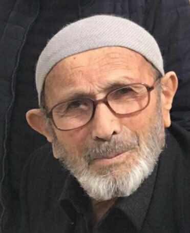 Saray Köyü’nden gelme, emekli müezzin kayyım Duran Ahi, Hakka yürüyerek