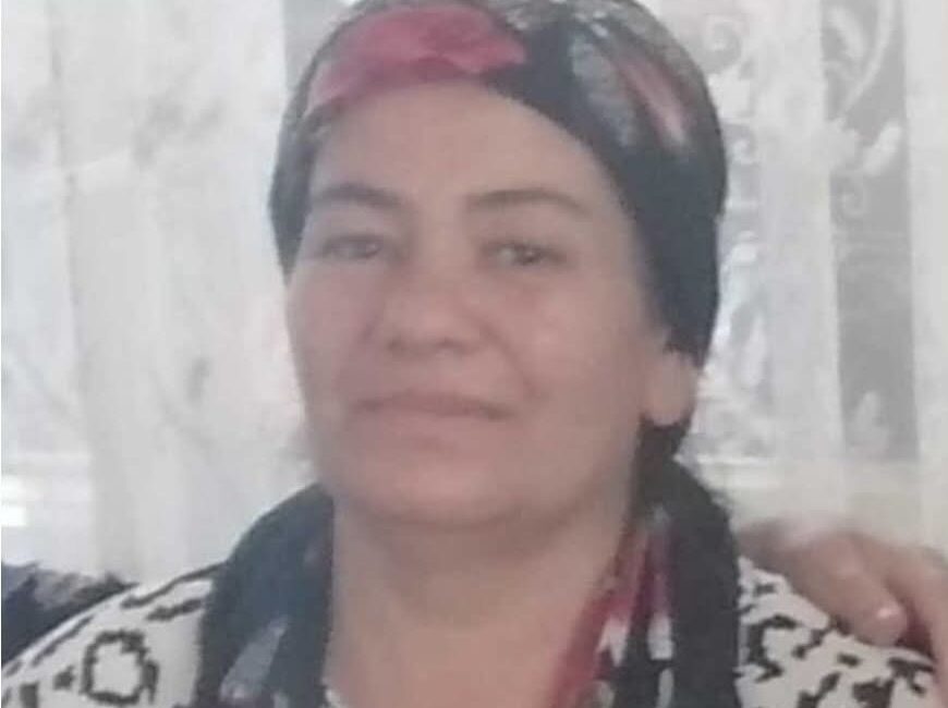 Küçükçalıklı Köyü sakinlerinden Bahri Koçak’ın gelini, Şuzi Koçak’ın eşi, Aslanhacılı