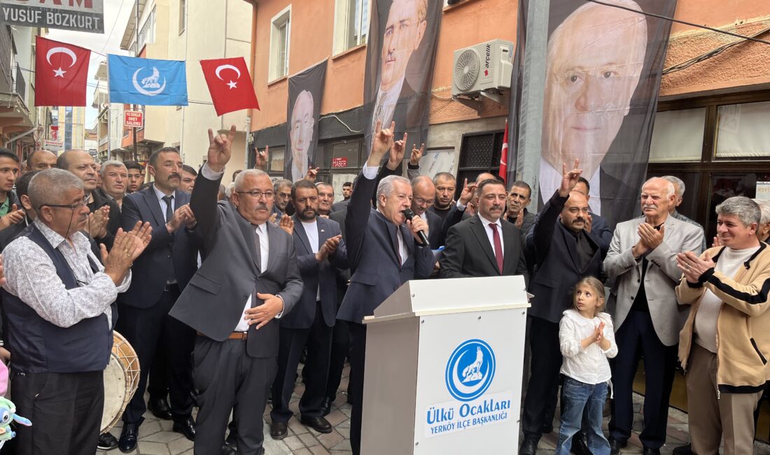 Yerköy’de Ülkü Ocakları Eğitim ve Kültür Vakfı’na bağlı Ülkü Ocakları