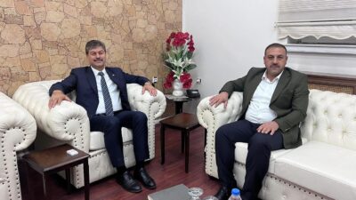 Çiçekdağı Belediye Başkanı Hasan Hakanoğlu, AK Parti Kırşehir Milletvekili Necmettin