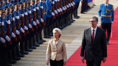 AB Komisyonu Başkanı Ursula von der Leyen, Sırbistan'ın AB'ye katılım