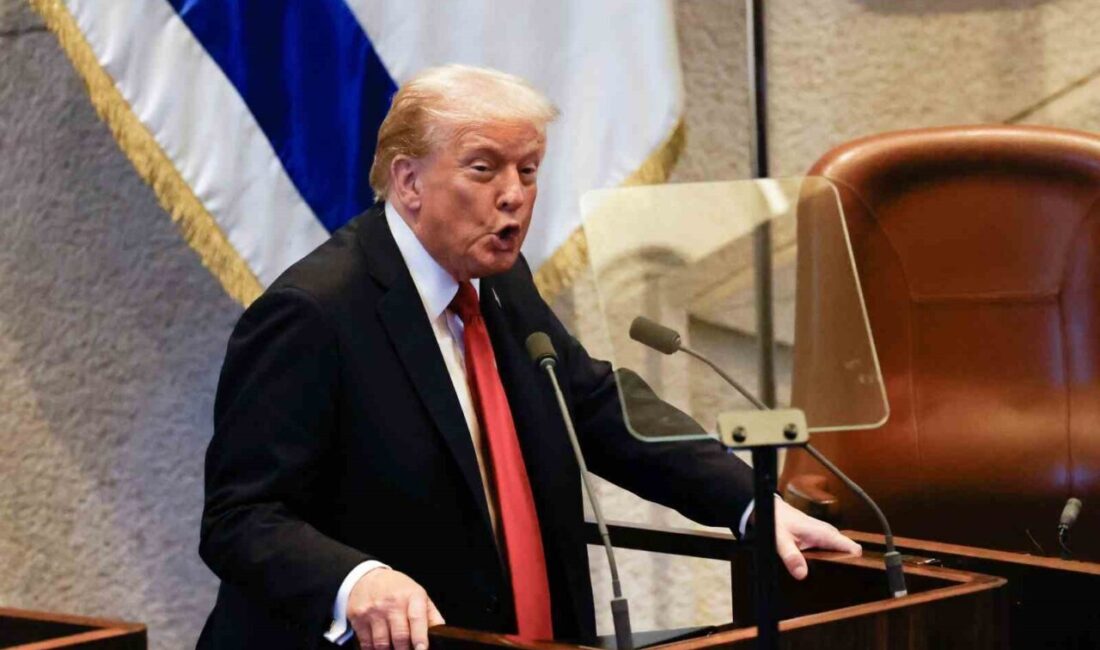 ABD Başkanı Donald Trump, İsrail Meclisi'nde yaptığı konuşmada, Gazze Şeridi'nde
