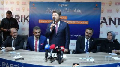 Adalet Bakanı Yılmaz Tunç, terörle mücadelede sona yaklaşıldığını belirterek, teröre