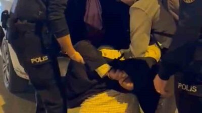 Ankara’da psikolojik rahatsızlığı bulunduğu ve alkol etkisinde olduğu öğrenilen kişi,