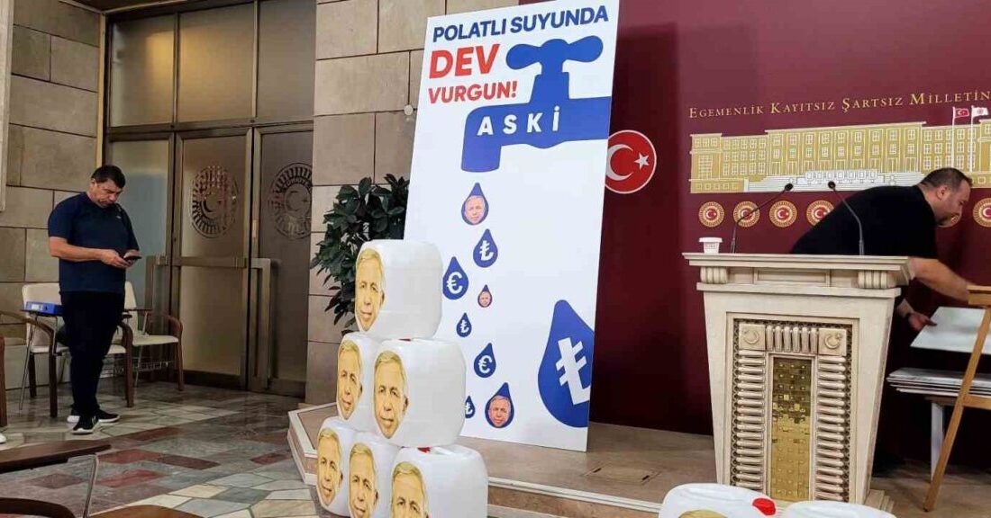 Ankara Milletvekili Osman Gökçek, Polatlı'daki su projesinde usulsüzlük olduğunu söyleyerek,