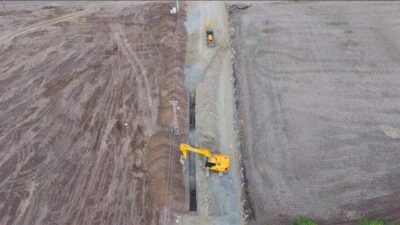 Çorum’un Alaca ilçesinde, fabrika atıklarının dökülmesi sebebiyle çevre kirliliğine yol
