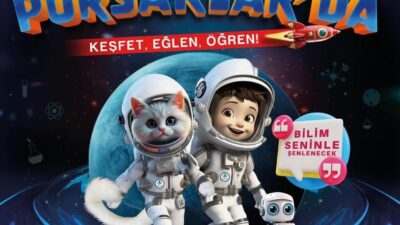 Ankara Pursaklar Belediyesi tarafından düzenlenen TÜBİTAK 4007 Bilim Şenliği, çocukların