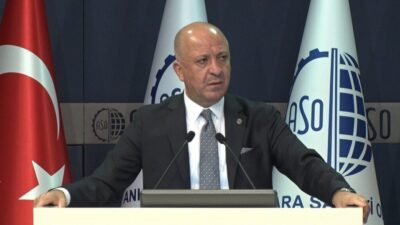 Ankara Sanayi Odası (ASO) Başkanı Seyit Ardıç, Türkiye’de sanayinin rekabet
