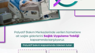 Çalışma ve Sosyal Güvenlik Bakanı Vedat Işıkhan, palyatif bakım için