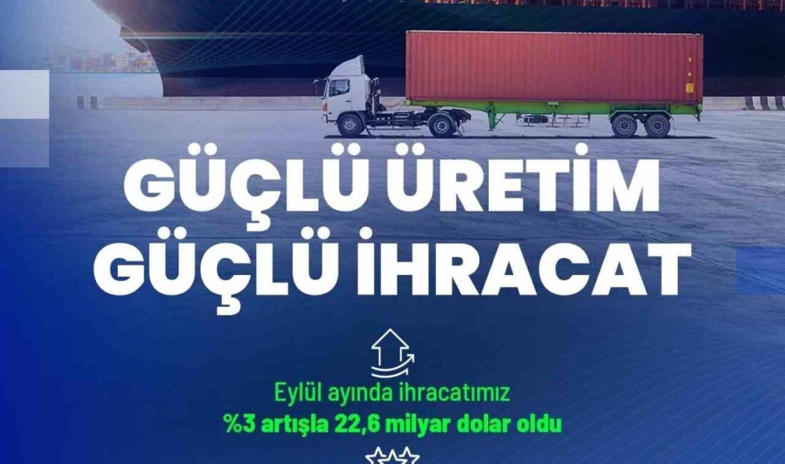 Sanayi ve Teknoloji Bakanı Mehmet Fatih Kacır, Türkiye'nin ihracat performansını